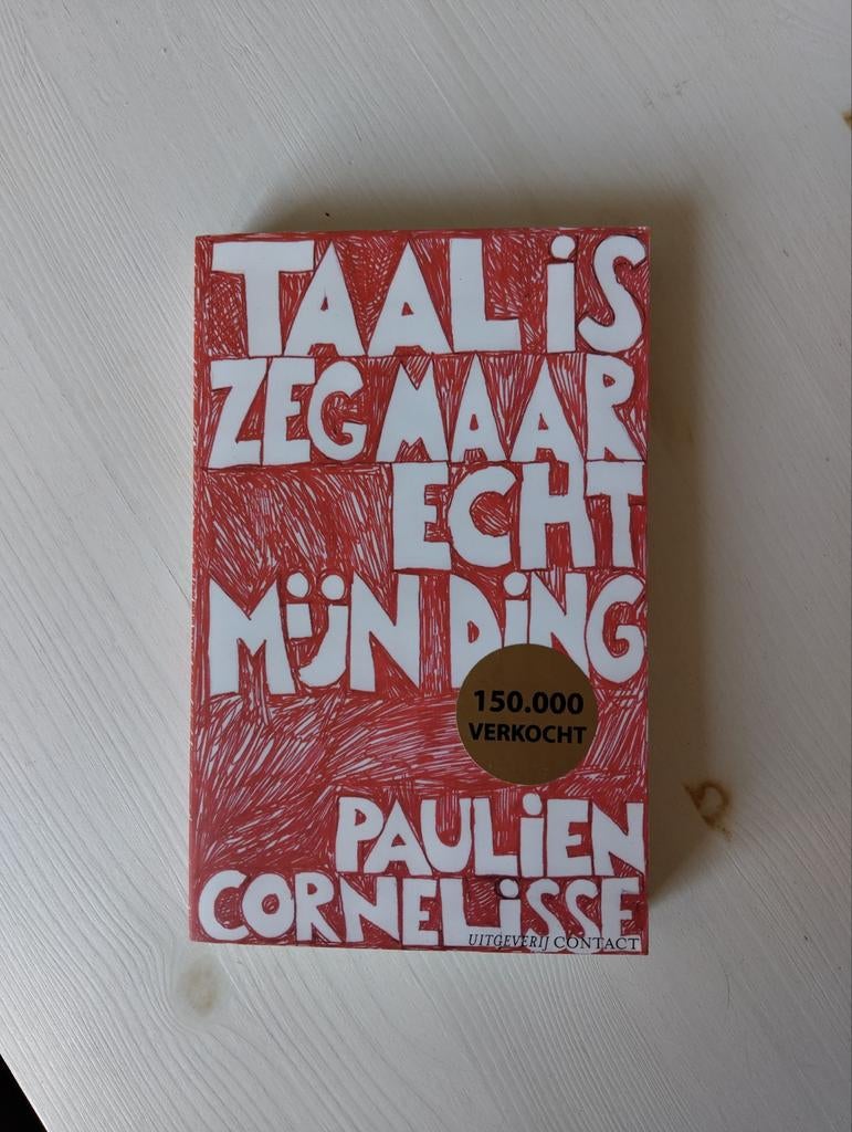 Taal is zeg maar echt mijn ding - Paulien Cornelisse, Boeken, Verzenden, Zo goed als nieuw, Paulien Cornelisse, Eén auteur