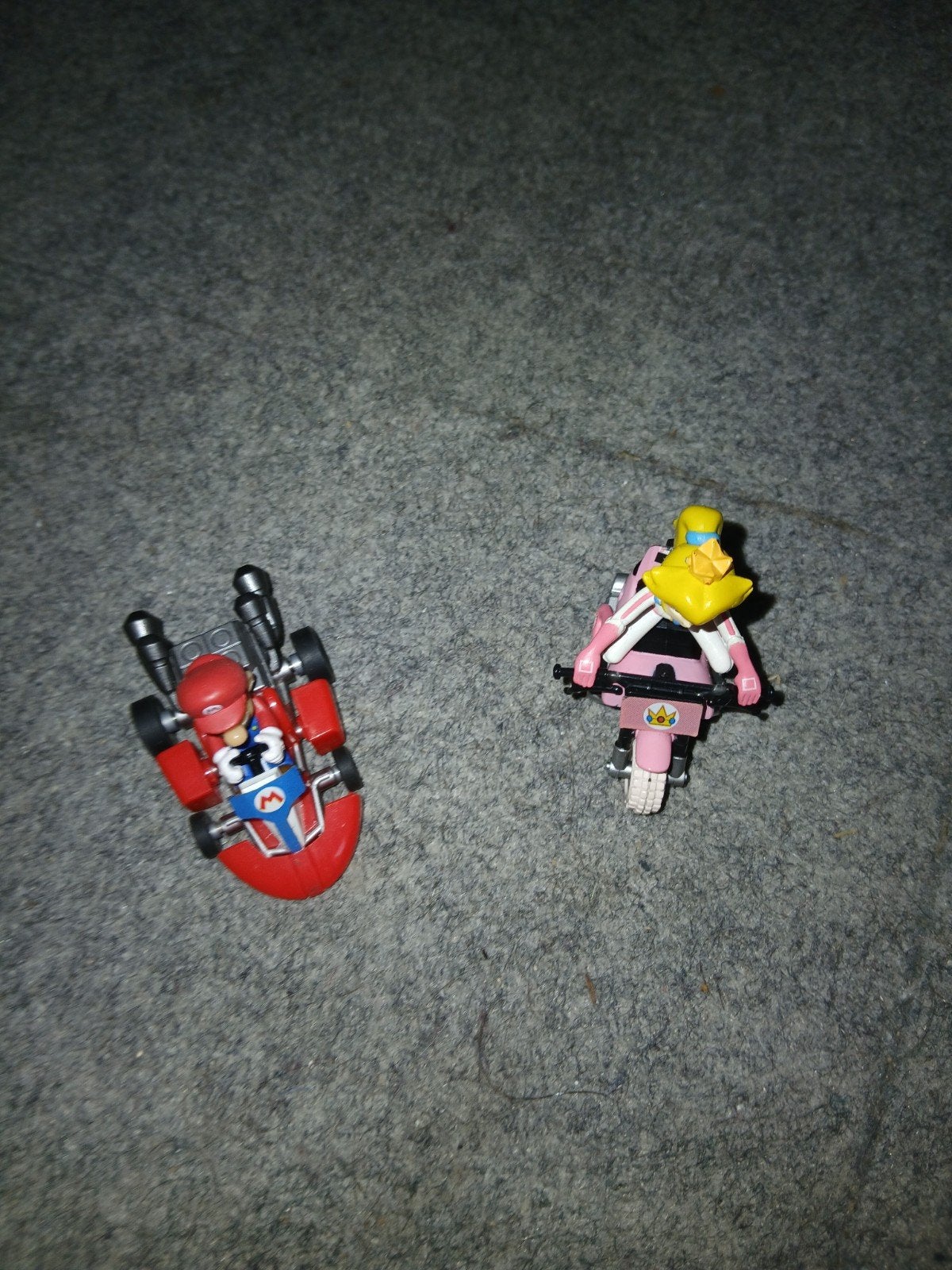Super Mario en Peach figuren - Mario Kart, Ophalen of Verzenden