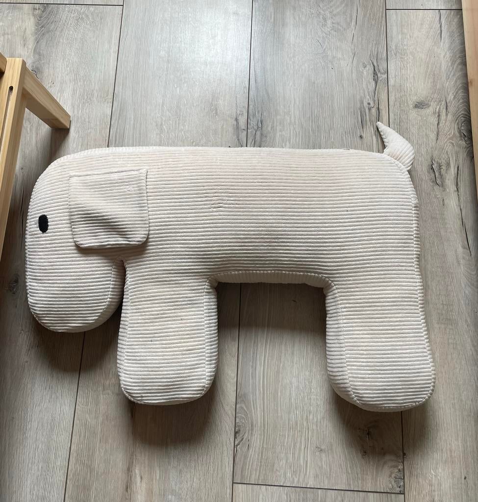 Nanami Voedingskussen Rib Beige - Comfortabel en Stijlvol, Ophalen of Verzenden, Zo goed als nieuw