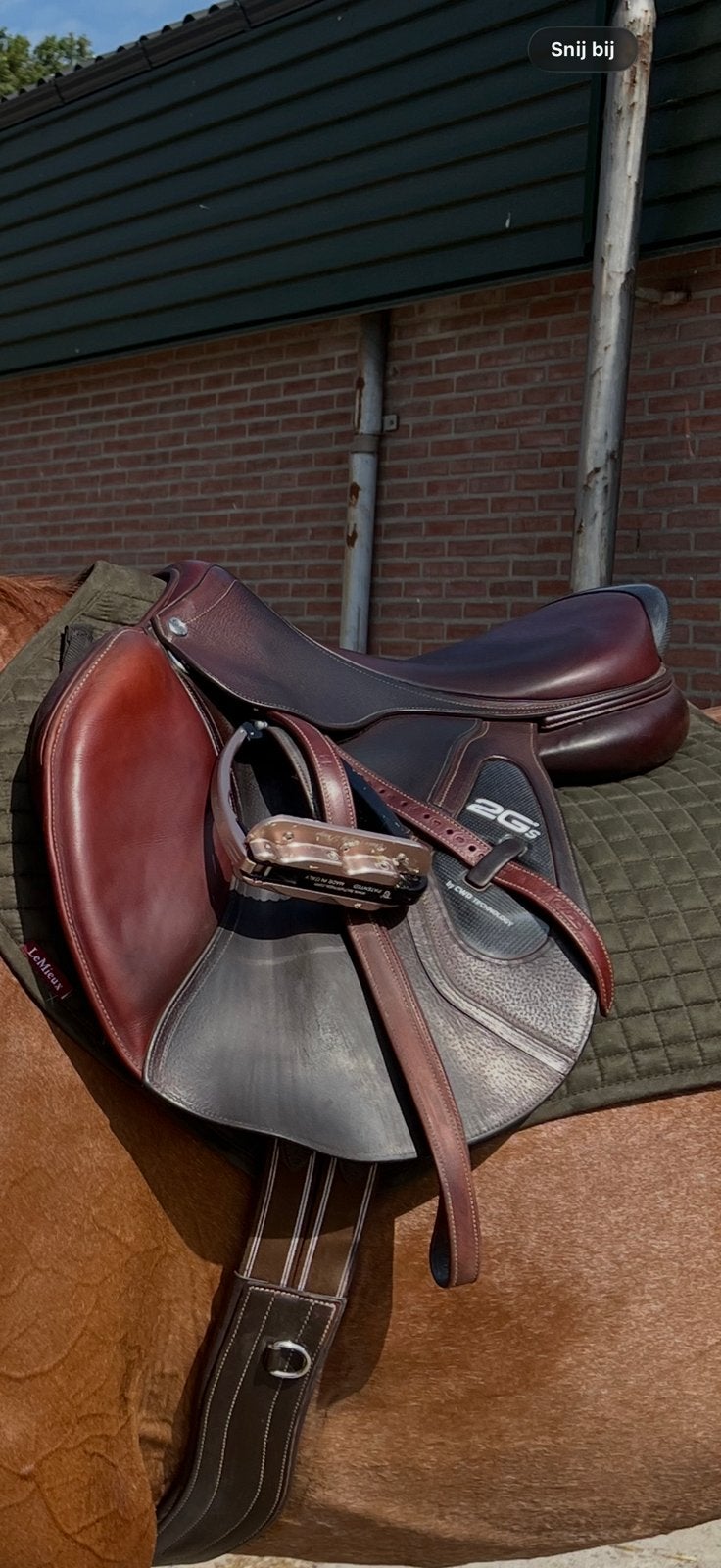 Cwd 2gs zadel, Ophalen, XL (18 inch of meer), Overige boommaten, Springen
