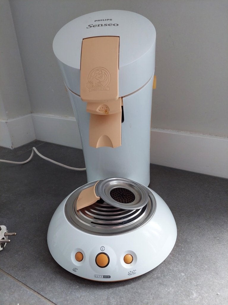 Senseo wit, als nieuw, Koffiemachine, Ophalen of Verzenden, Zo goed als nieuw, 2 tot 4 kopjes