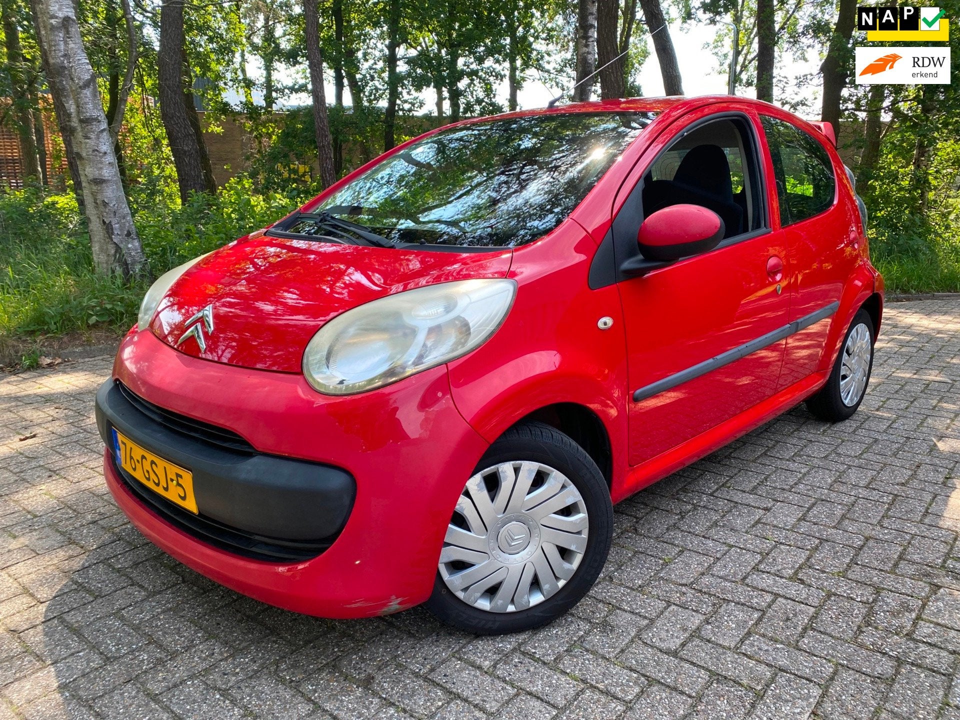 Citroen C1 1.0-12V Ambiance Nieuwe APK, Auto's, Citroën, Voorwielaandrijving, Gebruikt, 4 stoelen, C1