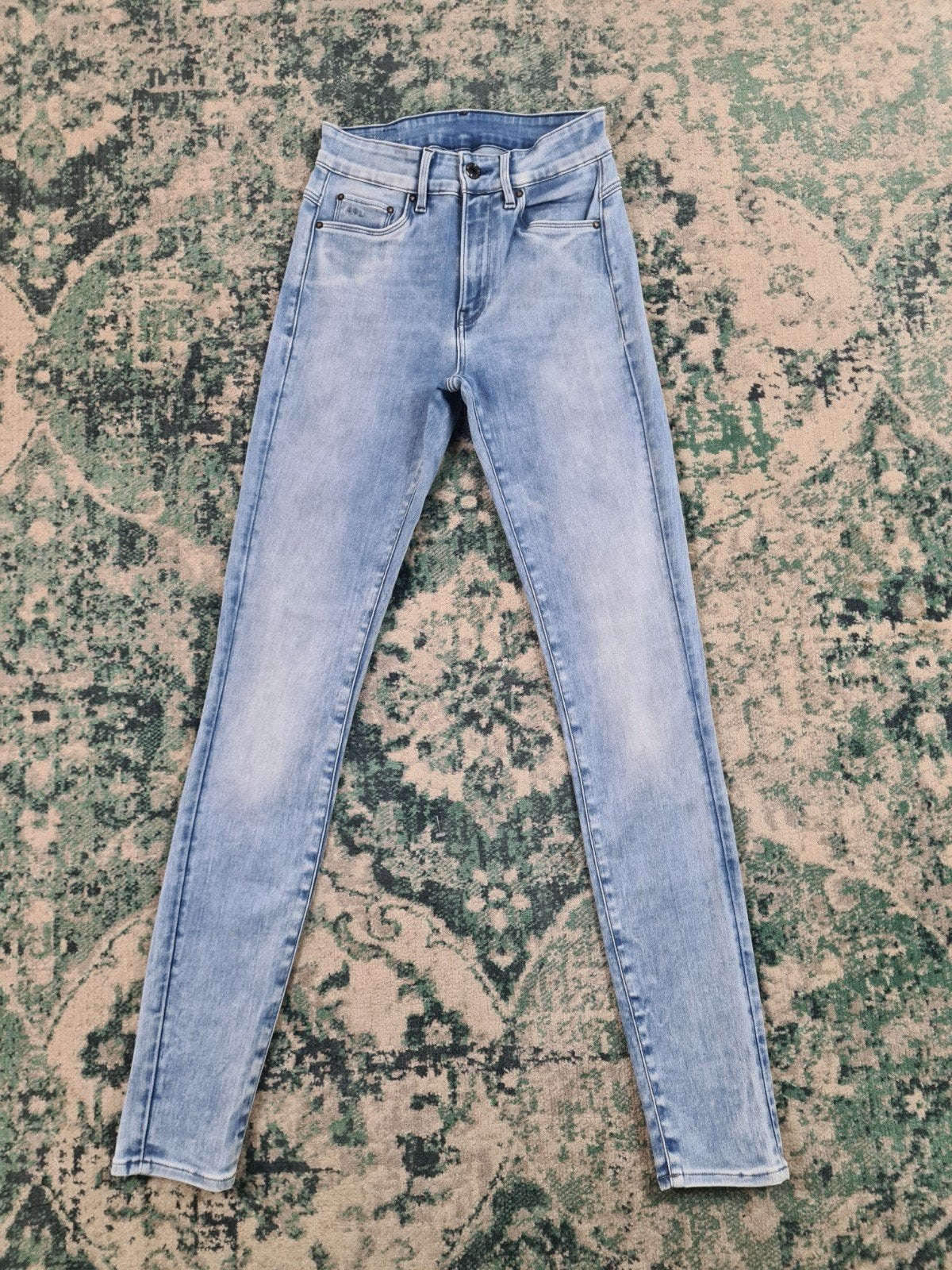 G-star raw 3301ultra high skinny W27 L32 DamesTulsi2732, Blauw, Ophalen of Verzenden, W27 (confectie 34) of kleiner, G-STAR RAW