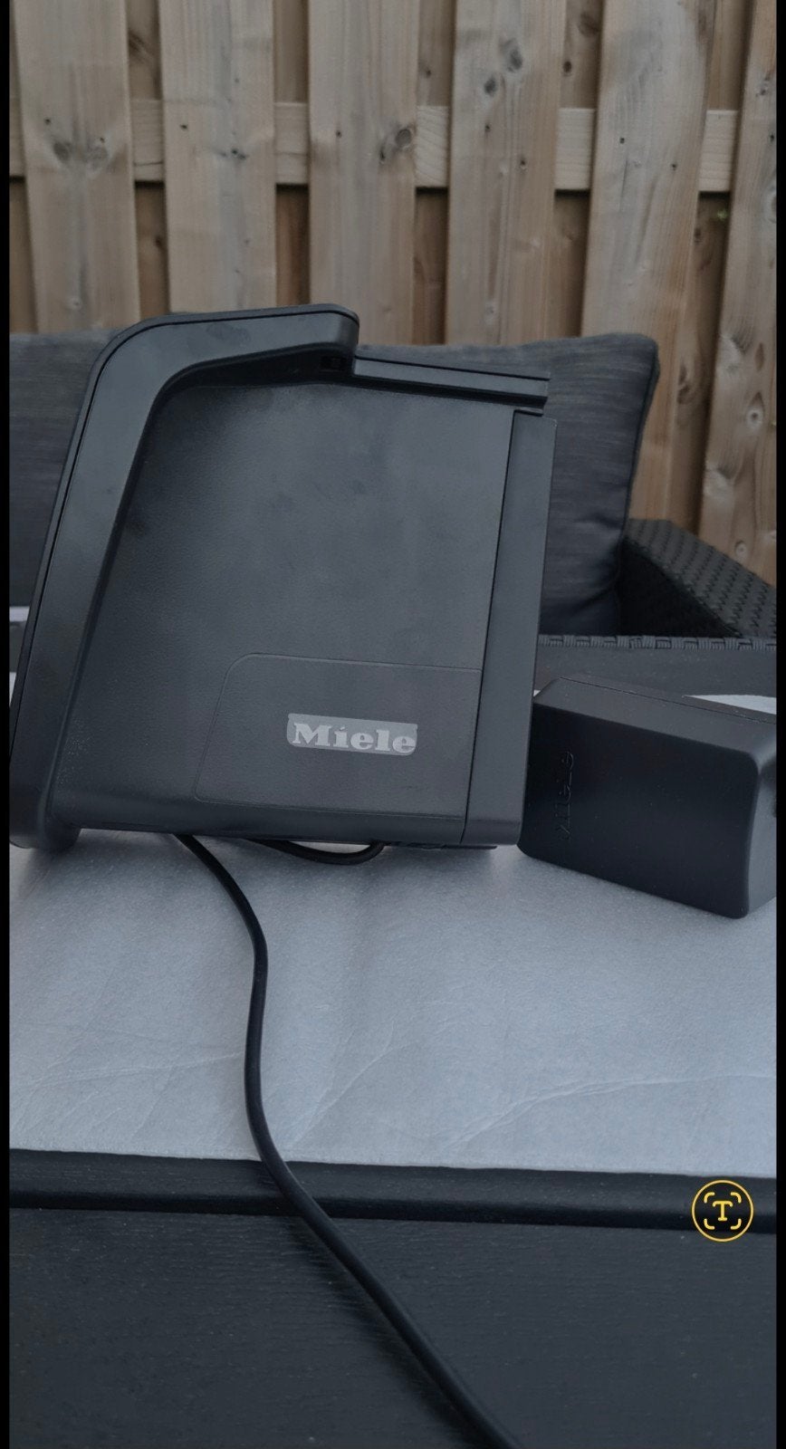 Miele Triflex wandhouder plus accu, Ophalen of Verzenden