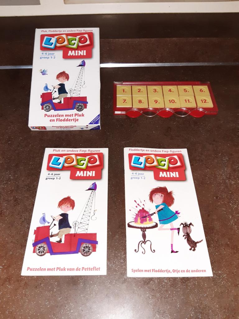 Mini loco set pluk en floddertje, Ophalen of Verzenden, Zo goed als nieuw