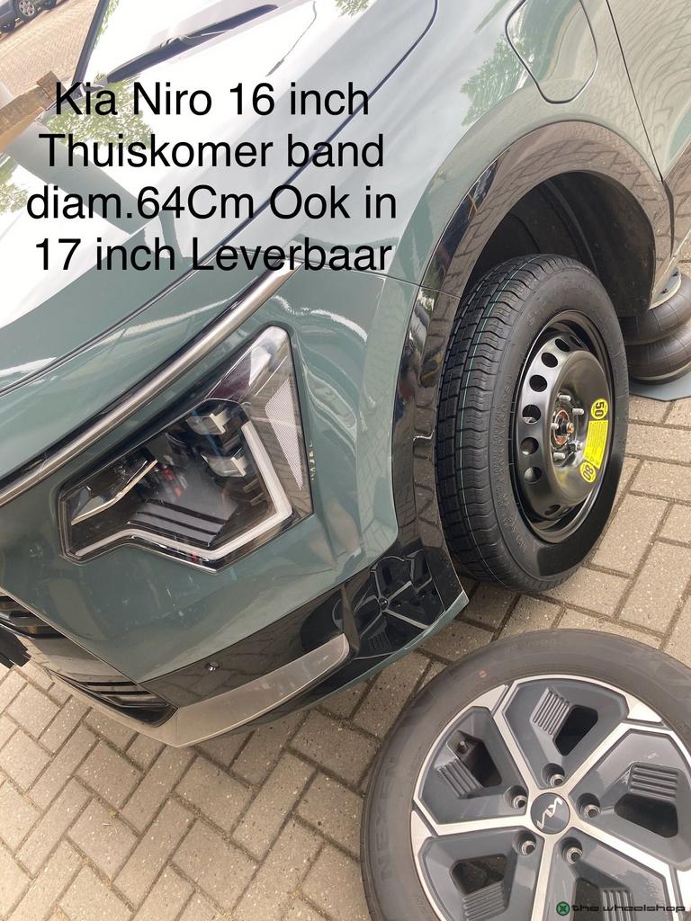 Thuiskomer Reservewiel KIA Niro EV3 Sportage Stonic 15 - 18, Gebruikt, -, Banden en Velgen, Ophalen of Verzenden