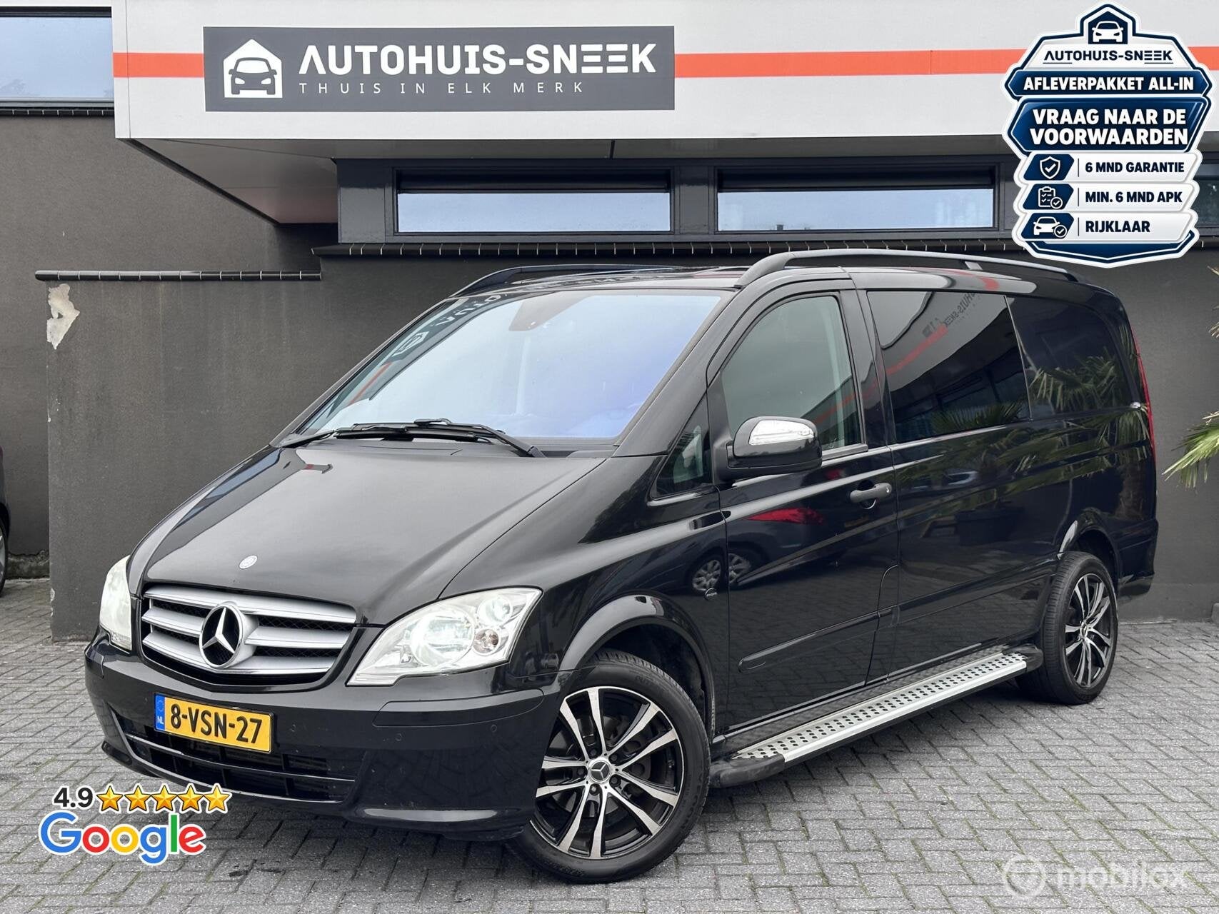 Mercedes Vito 116 CDI 320 Lang DC Luxe MARGE|Camera|Pioneer, Automaat, Euro 5, Gebruikt, 4 cilinders