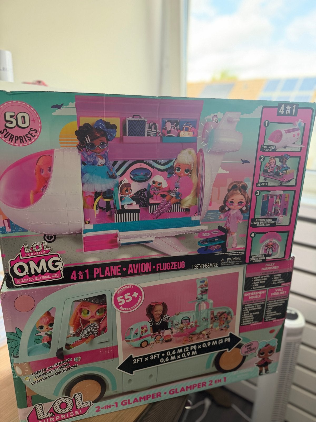 Grote LOL Surprise Collectie: Poppenhuis, Camper, Raceauto,, Kinderen en Baby's, Speelgoed | Poppen, Ophalen, Gebruikt, Overige typen