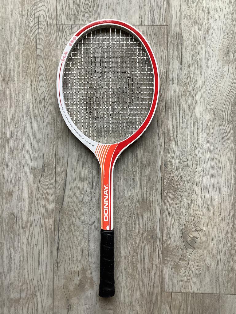 Donnay GLM 600 houten tennisracket - Zeer goede staat!, Overige merken, L00, Ophalen of Verzenden, Zo goed als nieuw