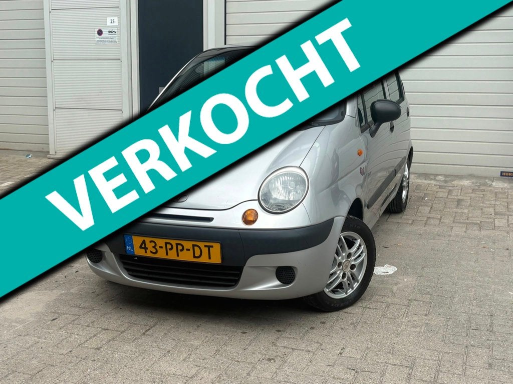 Daewoo Matiz 0.8 Style, Auto's, Daewoo, Voorwielaandrijving, Stof, Gebruikt, Matiz