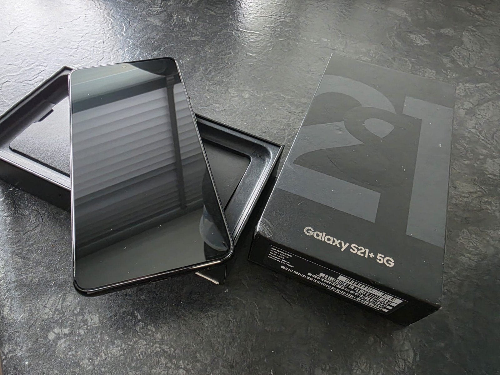Samsung S21 +, Zwart, Ophalen of Verzenden, Zo goed als nieuw, 128 GB