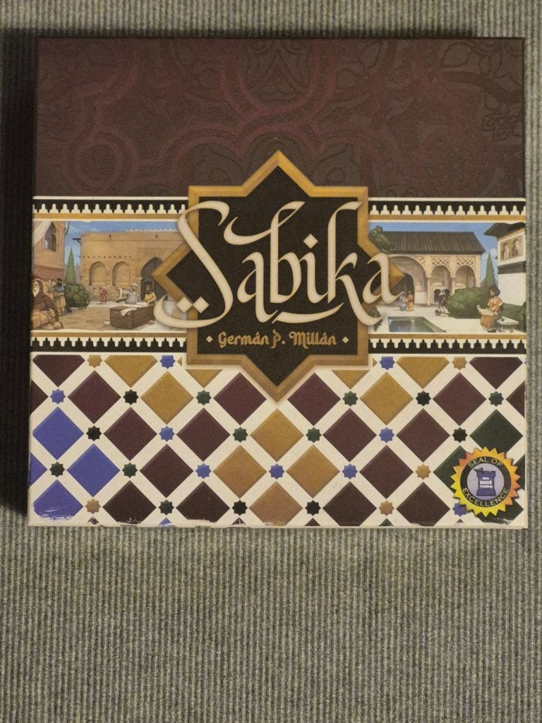 Sabika Bordspel - Strategisch Spel van Germán P. Millán, Een of twee spelers, Ophalen, Zo goed als nieuw, Ludonova