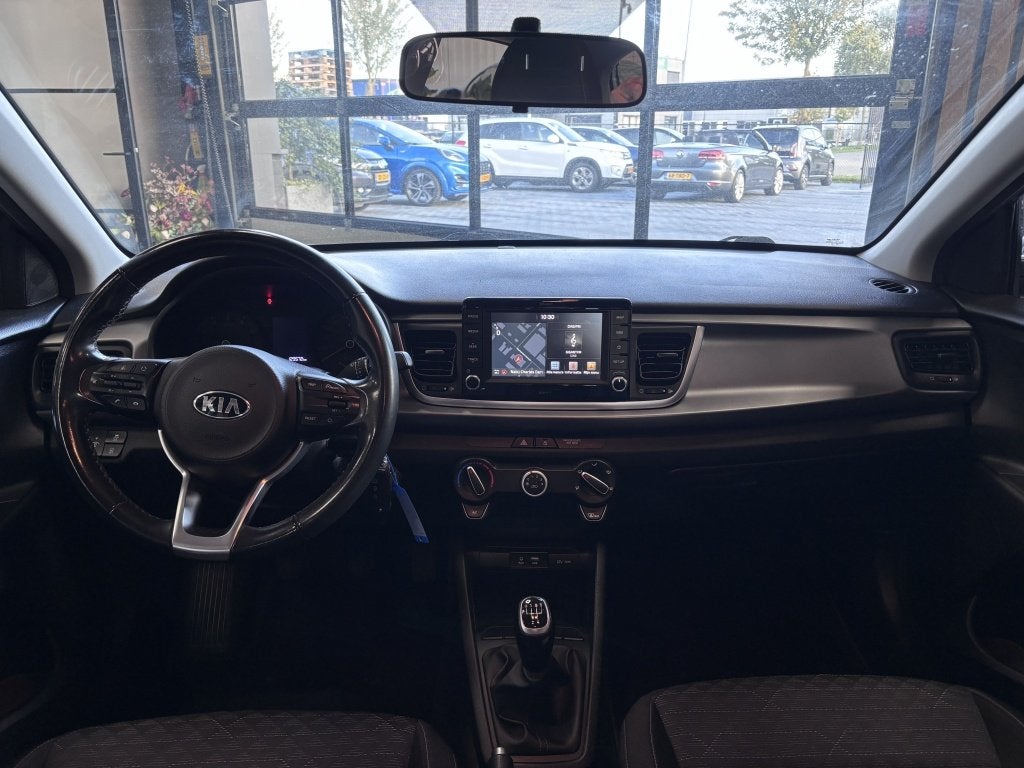 Kia Rio 1.0 TGDI DynamicLine NAVI/CAMERA/DEALERONDERHOUDEN, Auto's, 450 kg, Gebruikt, 1055 kg, 49 €/maand