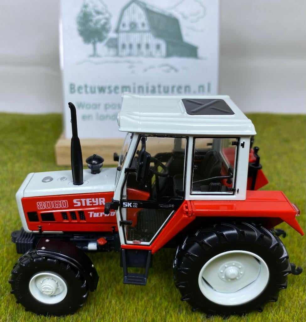 Steyr 8060 SK2 4WD tractor 1:32 Marge Models, Hobby en Vrije tijd, Modelauto's | 1:32, Ophalen of Verzenden, Nieuw, Tractor of Landbouw