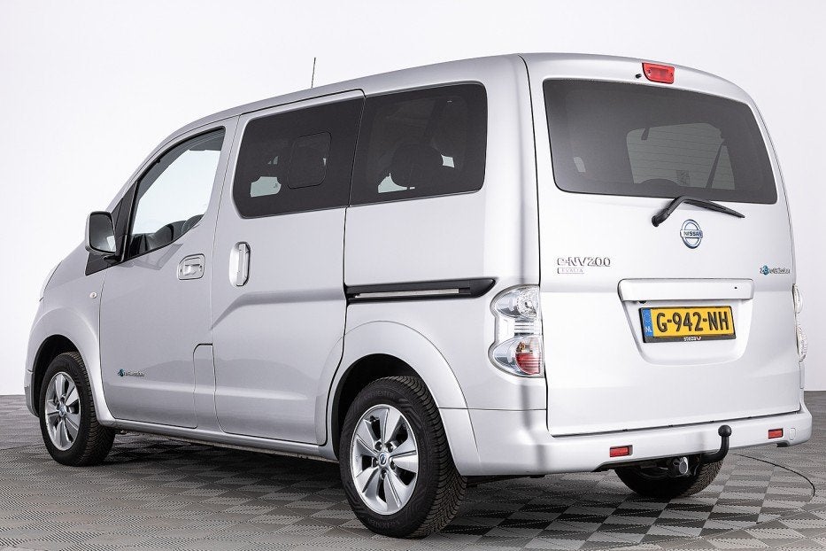Nissan e-NV200 Evalia 40 kWh Connect Edition 7p *SOH 91%*, 12 maanden, Zwart, 7 stoelen, Origineel Nederlands