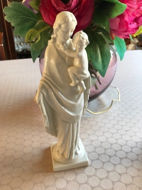 goebel beeld maria met kindje 22 cm gemerkt, Verzamelen, Beelden en Beeldjes, Ophalen of Verzenden, Zo goed als nieuw, Hummel