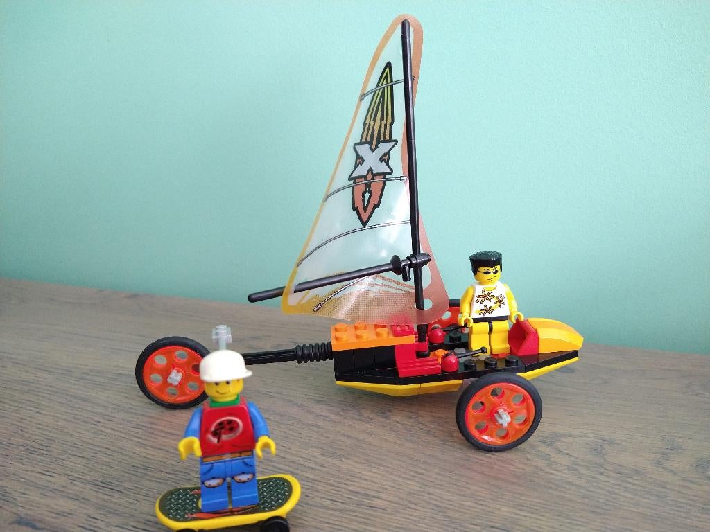 Lego X-treme Town 6734 beach cruisers windsurfers skater, City, Lego, Ophalen of Verzenden, Zo goed als nieuw