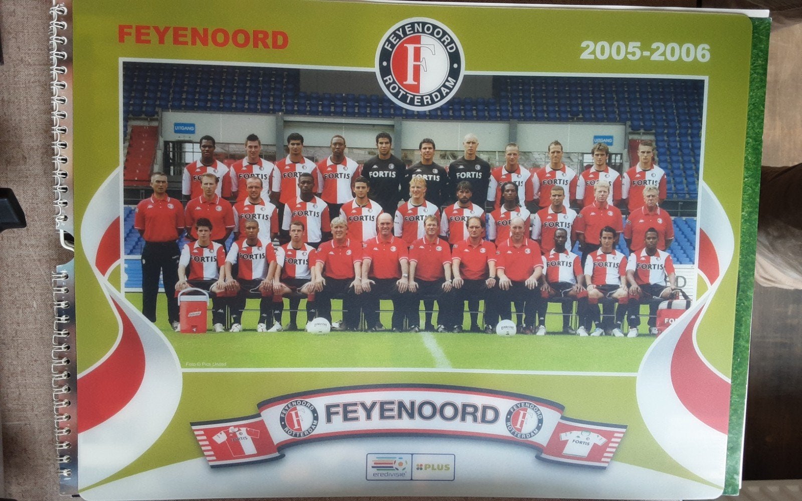 Feyenoord placemats, Ophalen of Verzenden, Gebruikt, Feyenoord, Boek of Tijdschrift