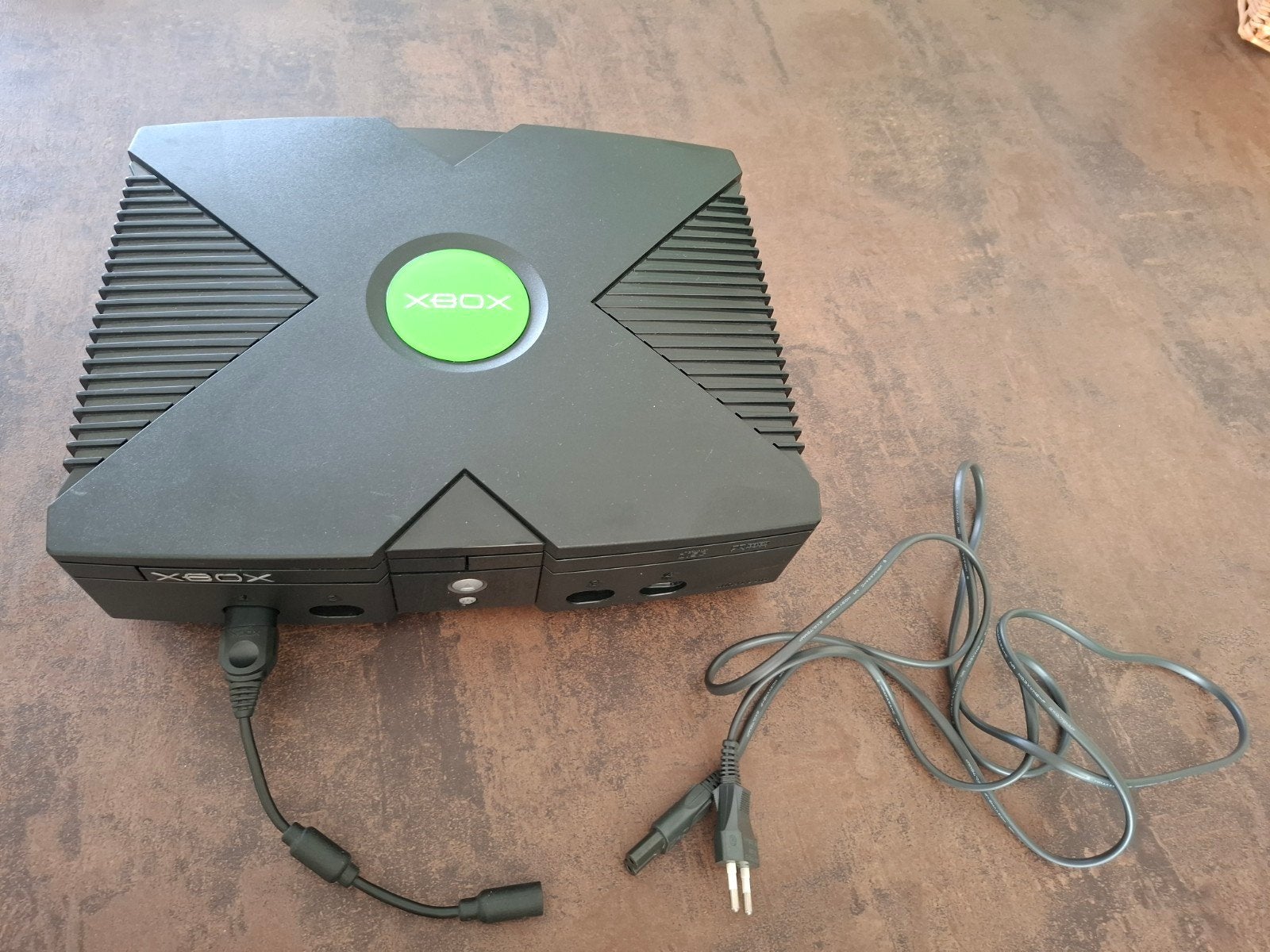 Xbox classic, zwart - zonder games, Spelcomputers en Games, Spelcomputers | Xbox Original, Ophalen of Verzenden, Gebruikt, Zonder controller