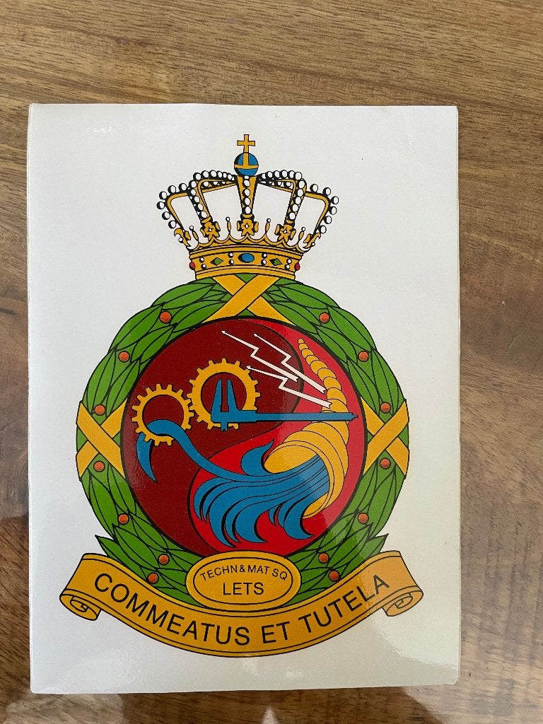 Luchtmacht sticker LETS stickers, Ophalen of Verzenden, Luchtmacht, Nederland, Embleem of Badge