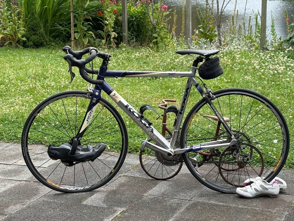 koga racefiets Carbon pro en collectors item kinderfiets, Fietsen en Brommers, Fietsen | Racefietsen, Ophalen, Gebruikt, Carbon