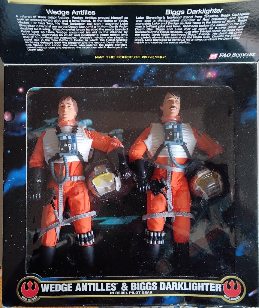Vintage Star Wars 12 inch Barbie pop formaat X-wing pilot, Ophalen of Verzenden, Gebruikt, Actiefiguurtje
