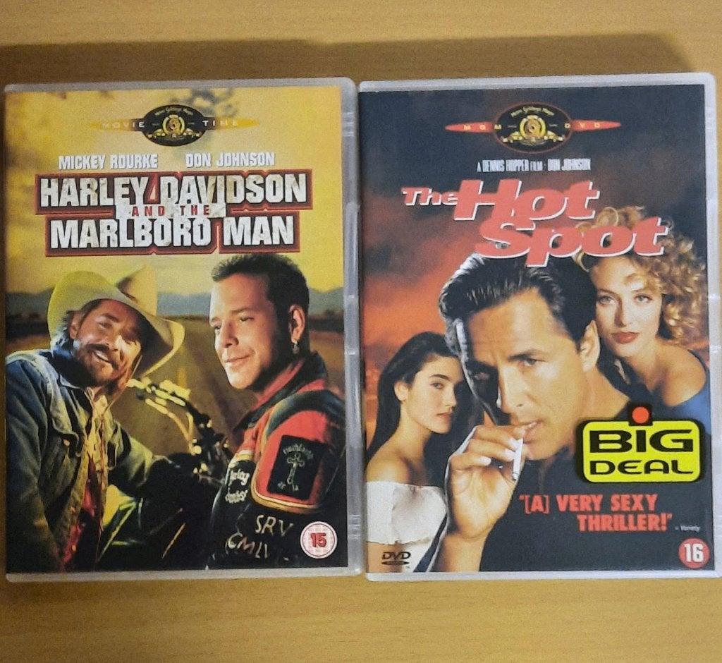 2x dvd met don johnson, Engels, Alle leeftijden, Nederlands, Ophalen of Verzenden