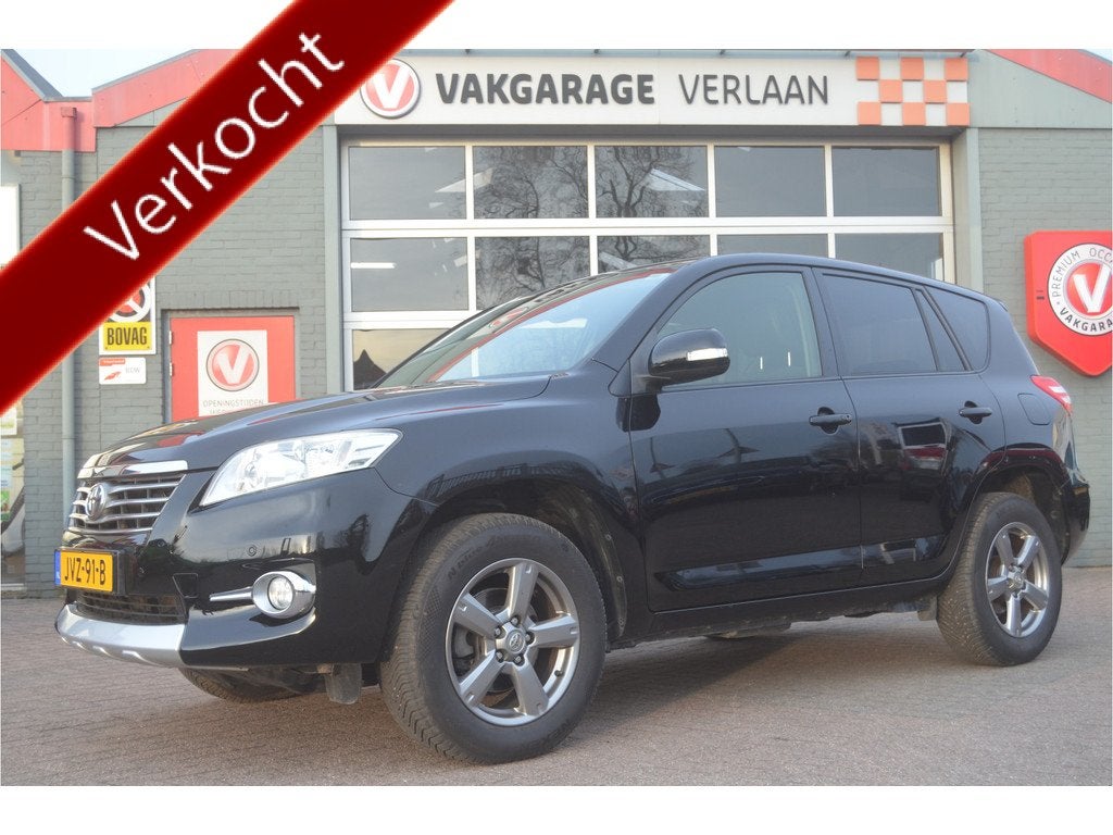 Toyota RAV4 2.0 VVTi Executive Business AUTOMAAT 12 mnd. gar, Auto's, Gebruikt, 4 cilinders, 1505 kg, Zwart