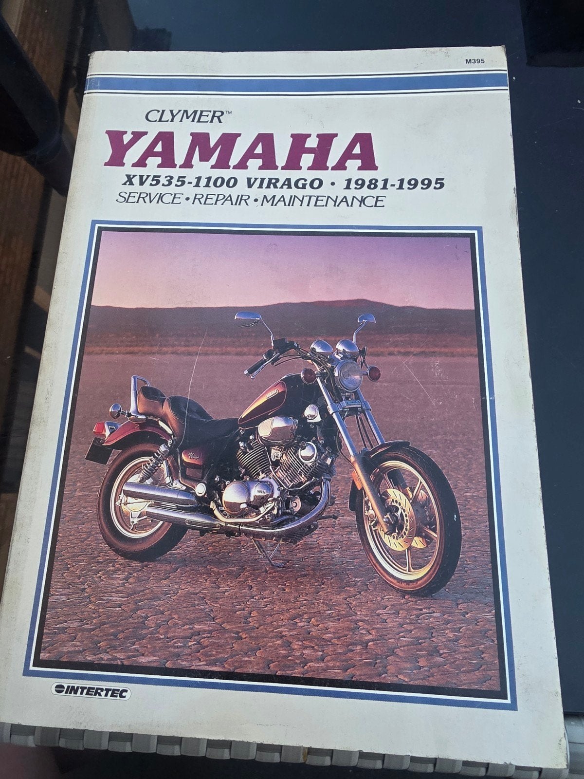 Clymer Yamaha XV535-1100 Virago Service Manual, Ophalen of Verzenden