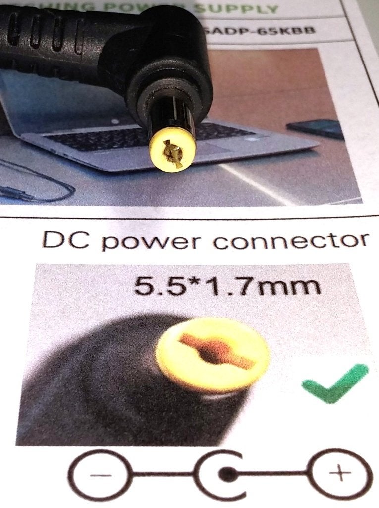 Acer Delta ADP-65VH B Aspire 19V 3.42A 65W Adapter Oplader, Ophalen of Verzenden, Zo goed als nieuw, Acer
