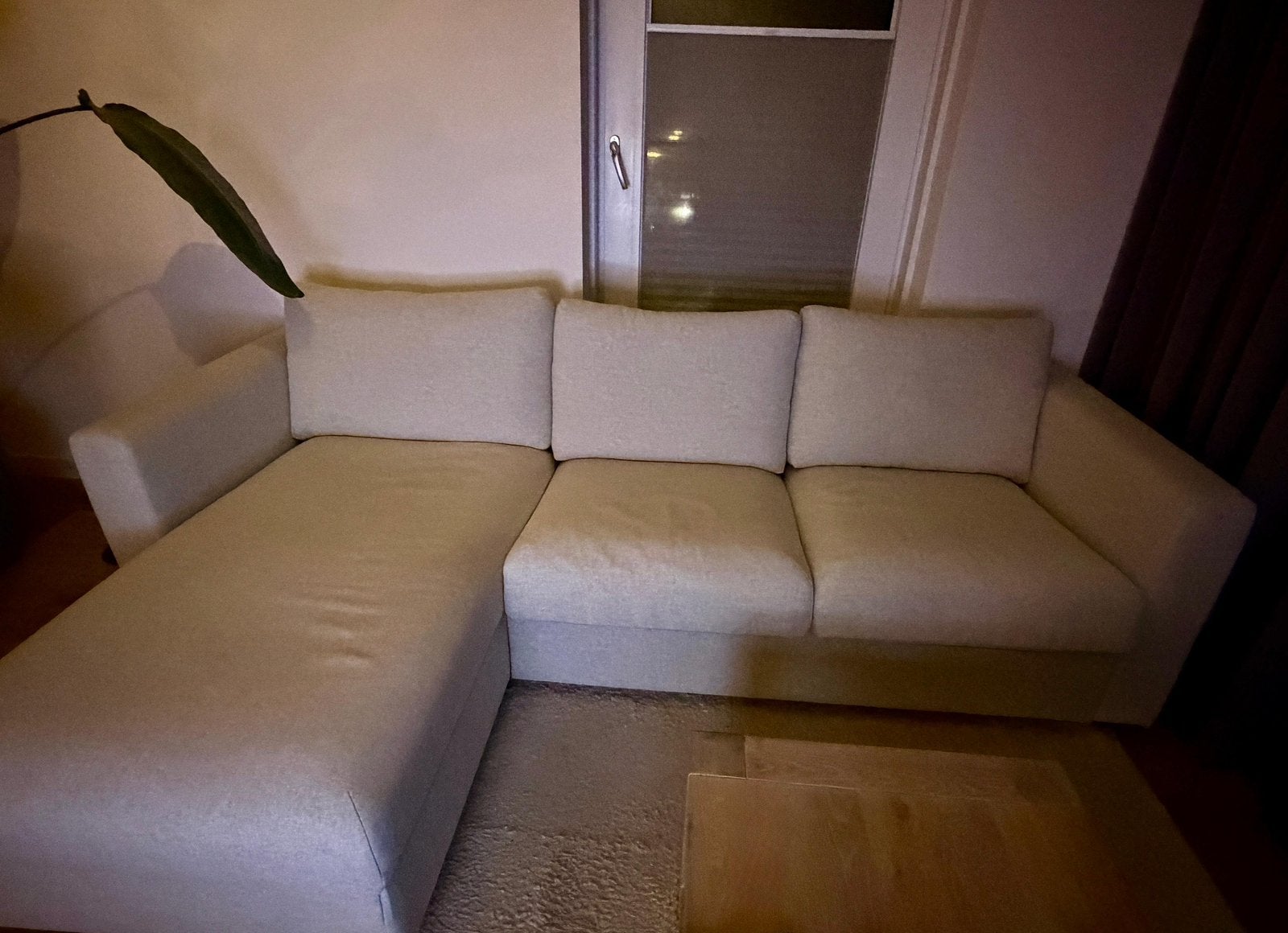 Ikea 3-zitsbank met chaise longue, Ophalen, Gebruikt