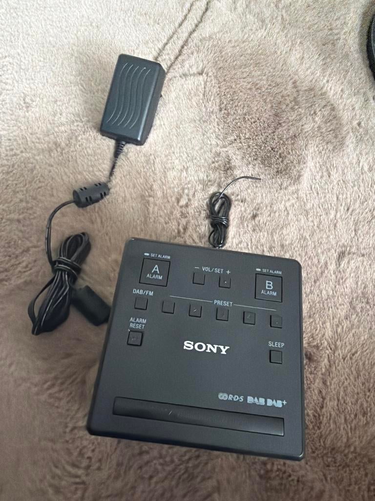 Z.g.a.n. Sony DAB/FM Wekkerradio XDR-C1DBP, Audio, Tv en Foto, Radio's, Ophalen of Verzenden, Zo goed als nieuw, Radio