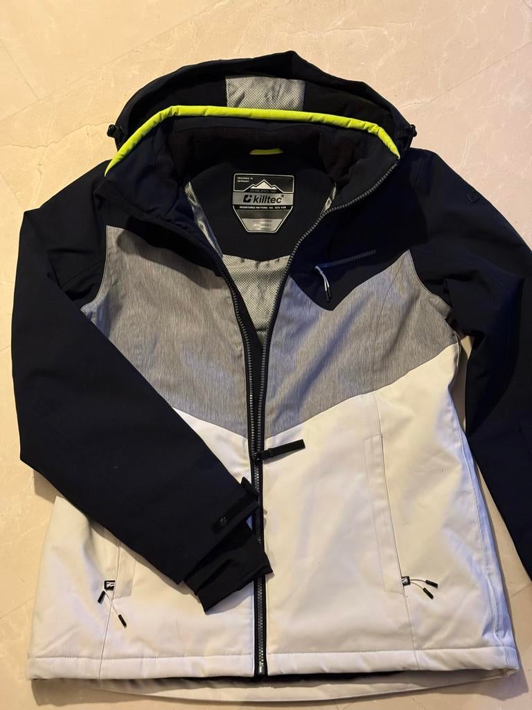 Killtec dames skijas maat 40- Zwart, grijs, wit, Kleding | Dames, Wintersportkleding, Ophalen of Verzenden, Gedragen, Maat 38/40 (M)