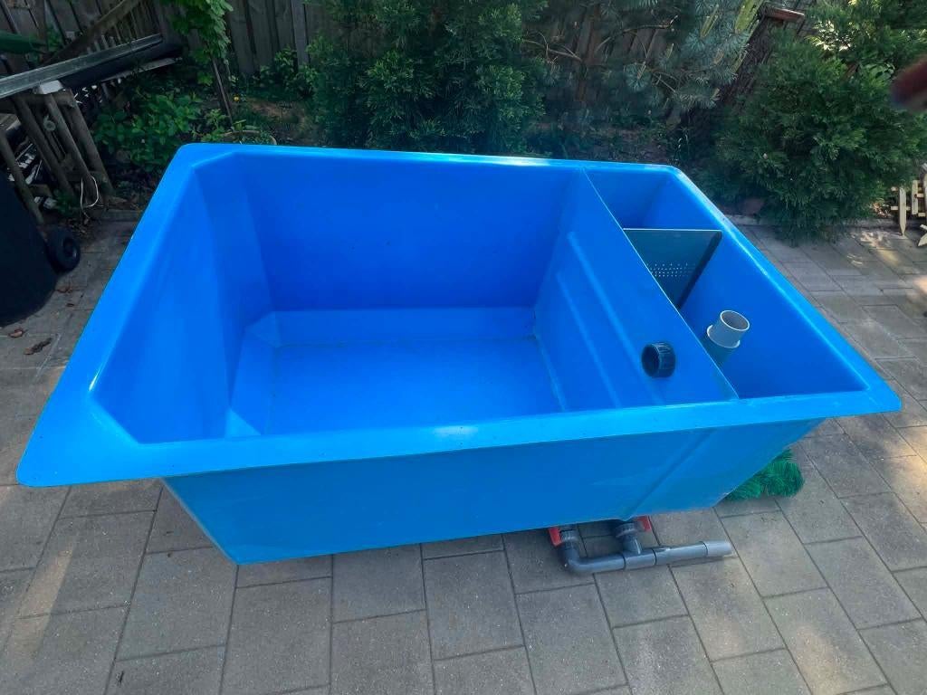 quarantainebak airlift +mpomp+ toebehoren, Tuin en Terras, Vijver-toebehoren, Ophalen, Zo goed als nieuw, Vijverbak