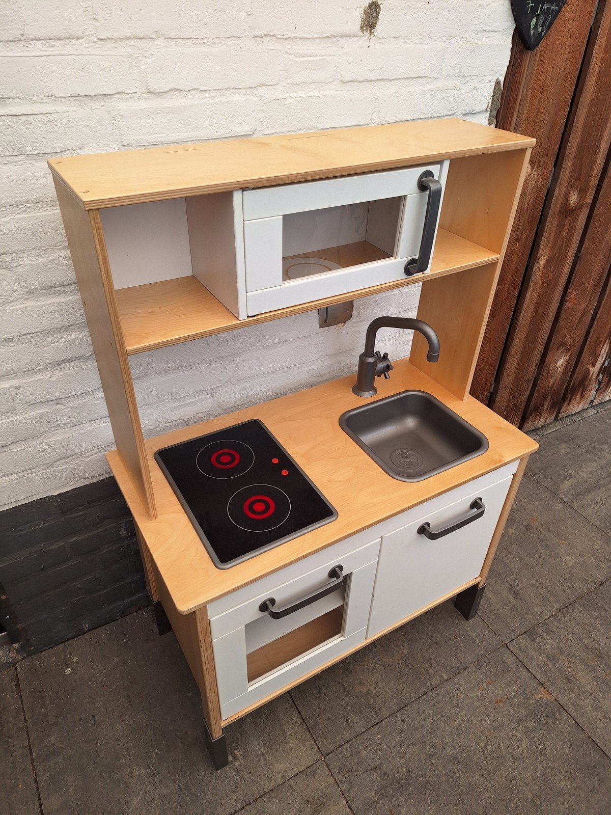 Ikea keukentje speelkeuken wit kinderkeuken, Ophalen, Gebruikt