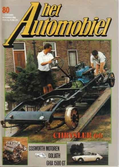 Automobiel 80 1986 : Chrysler 66 - Mini Cooper - Ghia 1500GT, Ophalen of Verzenden, Gelezen, Algemeen