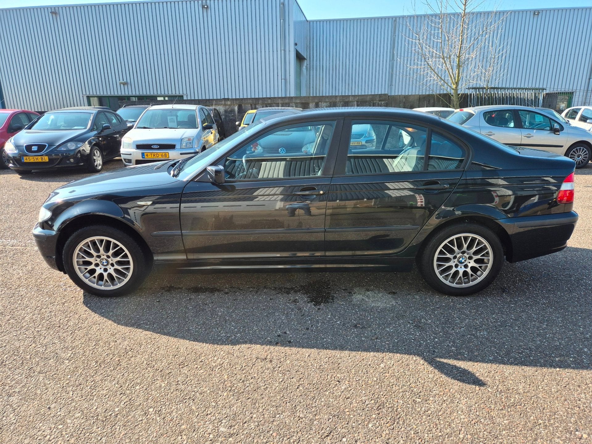 BMW 3-serie 316i Black & Silver, onderhouds boekje aanwezig, Auto's, Metallic lak, Zwart, 4 cilinders, Zwart