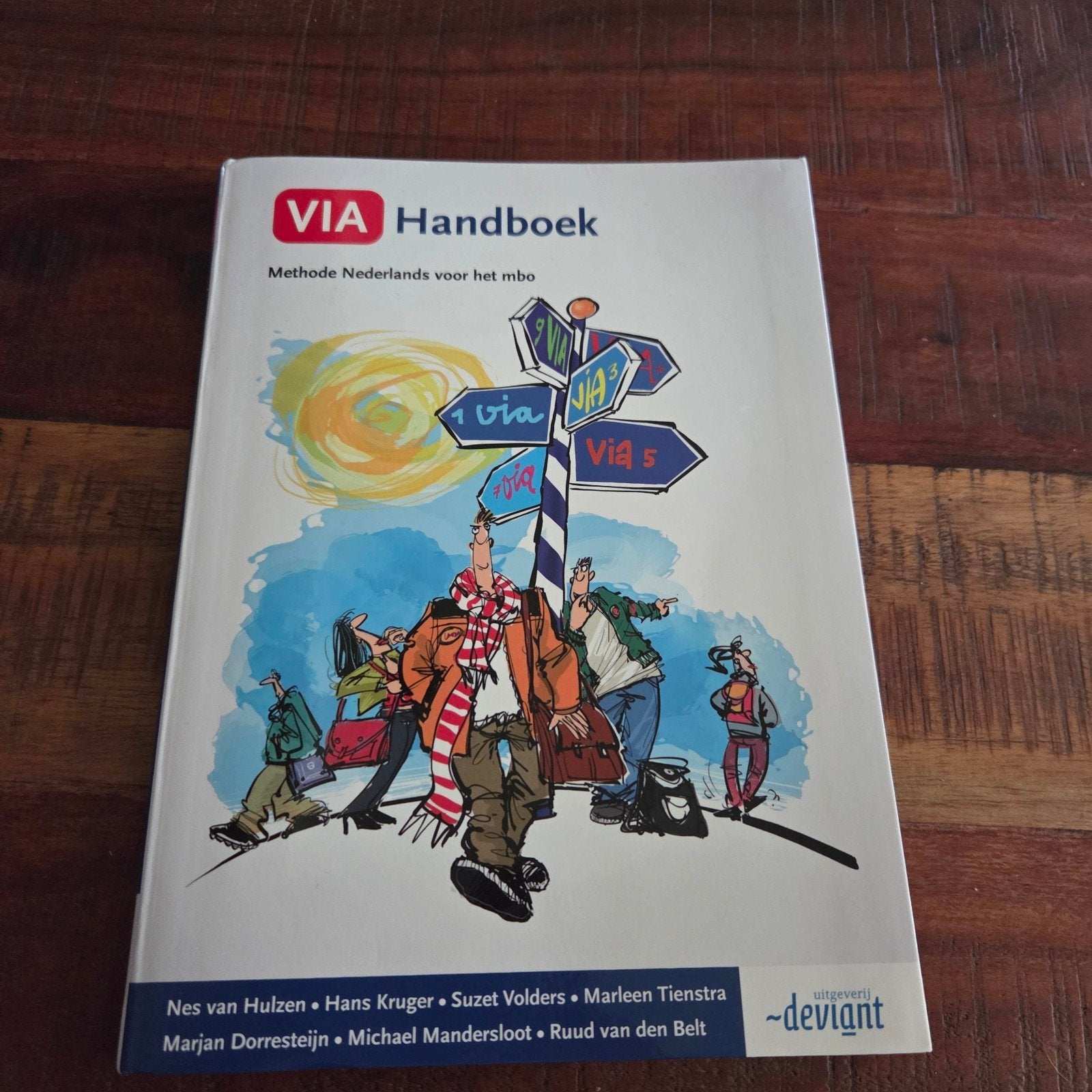 VIA Handboek Methode Nederlands voor het mbo, Ophalen of Verzenden, Zo goed als nieuw, MBO, Nes van Hulzen, Hans Kruger, Suzet Volders, Marleen Tienstra