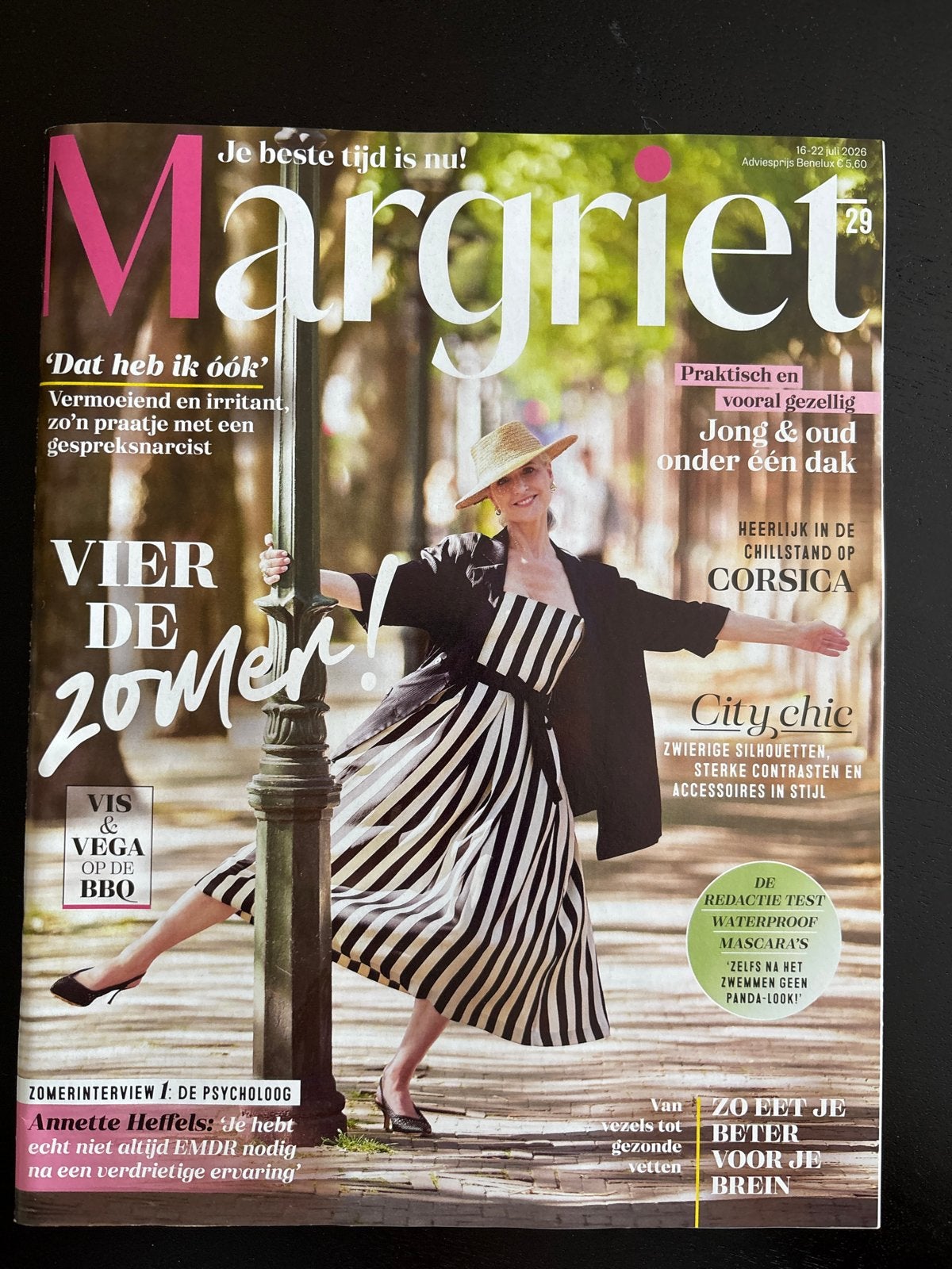 Margriet Magazine - 16-22 juli 2026 - Zomereditie, Verzenden, Nieuw, Damesbladen