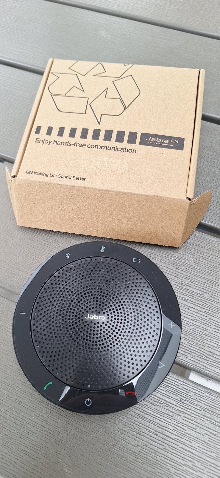 Jabra Speak 510 UC Bluetooth & USB-A Vergaderspeaker, Computers en Software, Pc speakers, Ophalen of Verzenden, Zo goed als nieuw