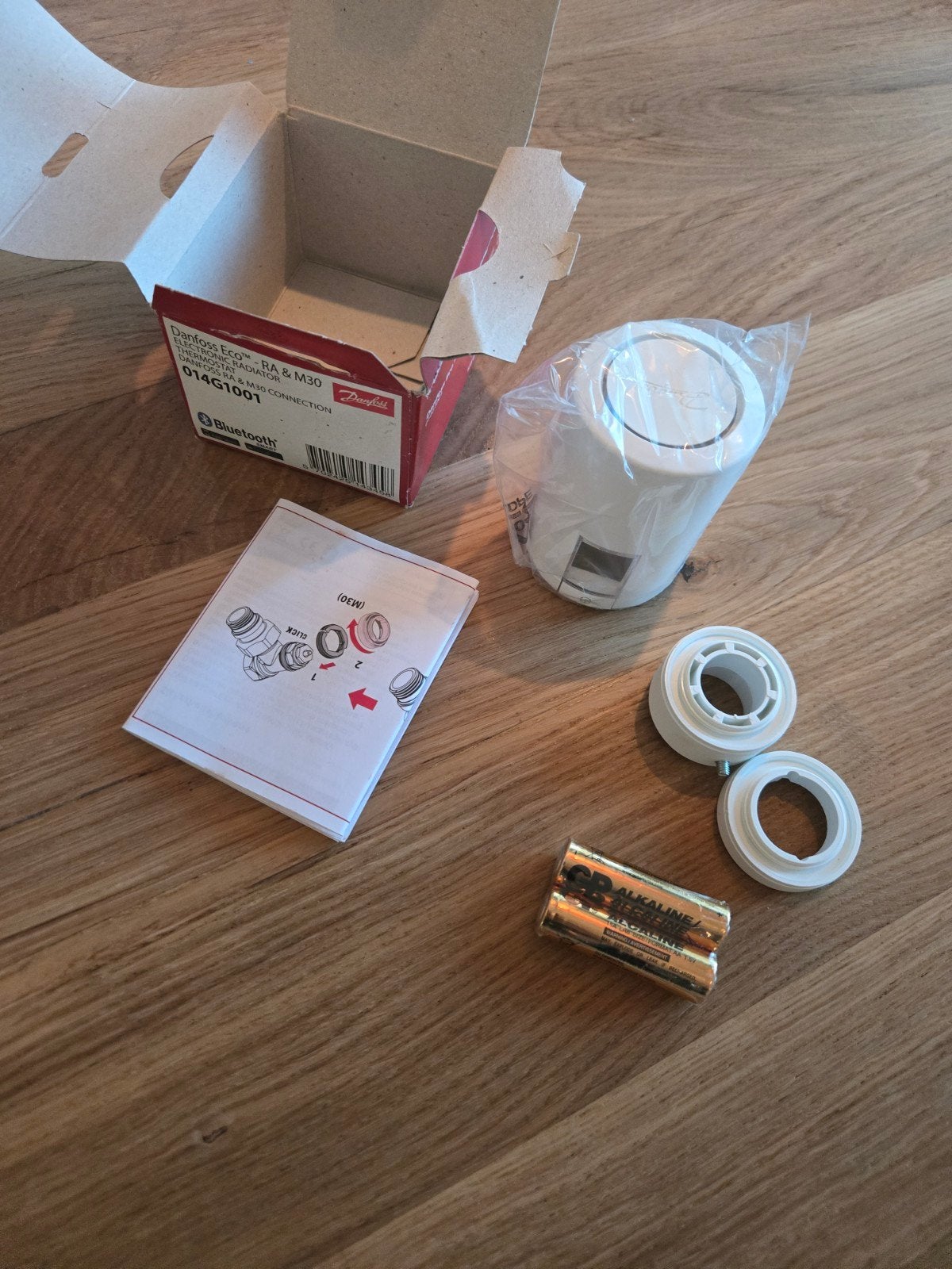 Danfoss  Eco elektrische thermostaatknop RA & M30, Thermostaat, Minder dan 30 cm, Nieuw, Minder dan 60 cm