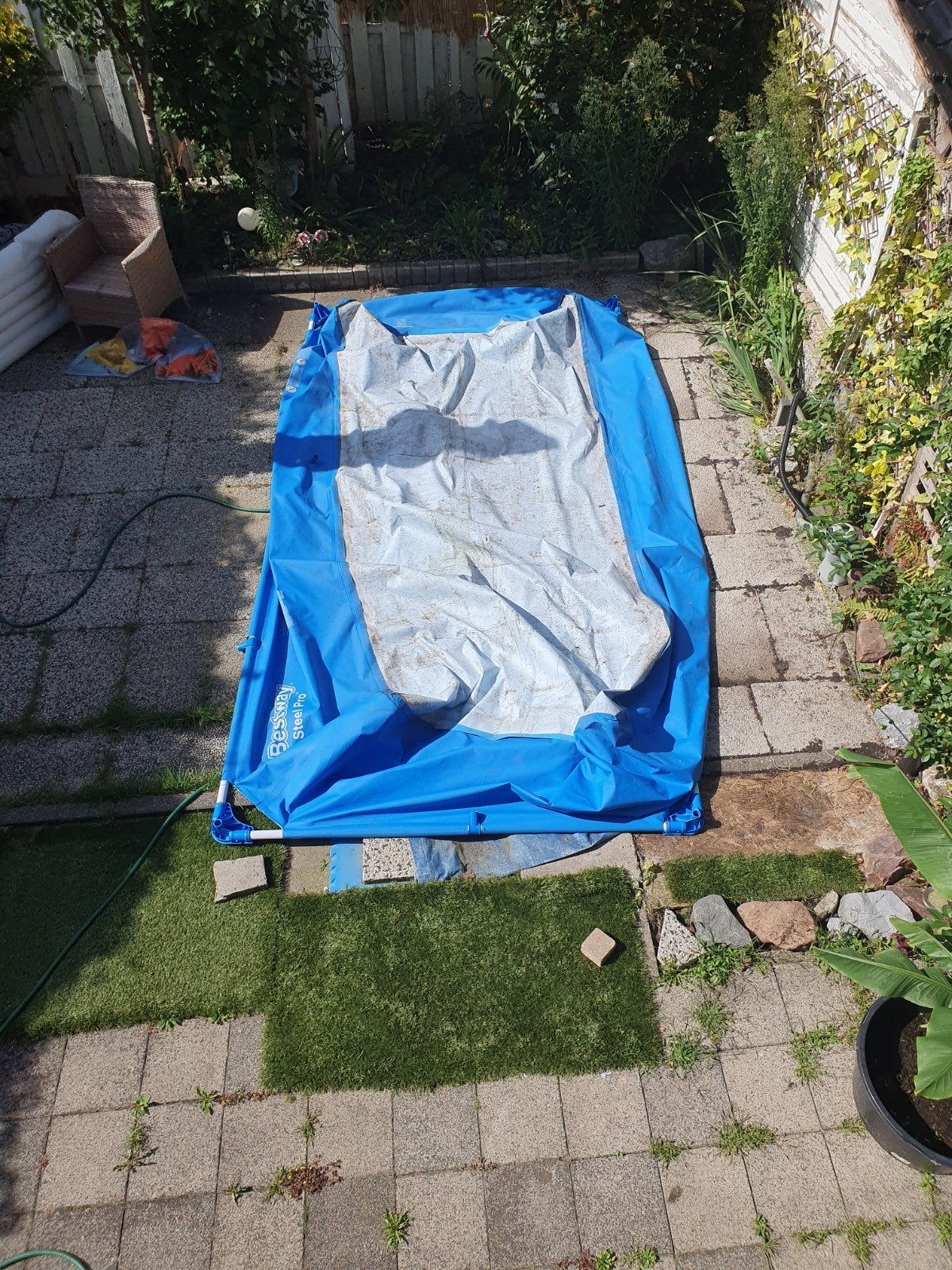 bestway steel pro., Ophalen, 200 tot 300 cm, 80 tot 120 cm, Rechthoekig