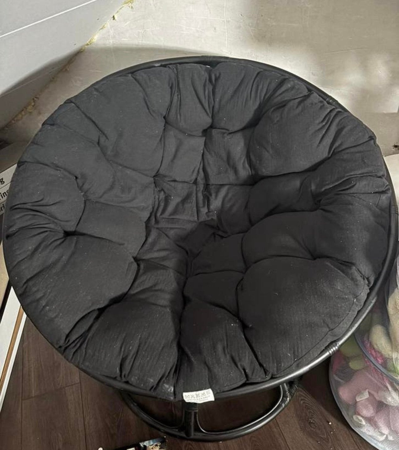 papasan stoel, Ophalen, Zo goed als nieuw