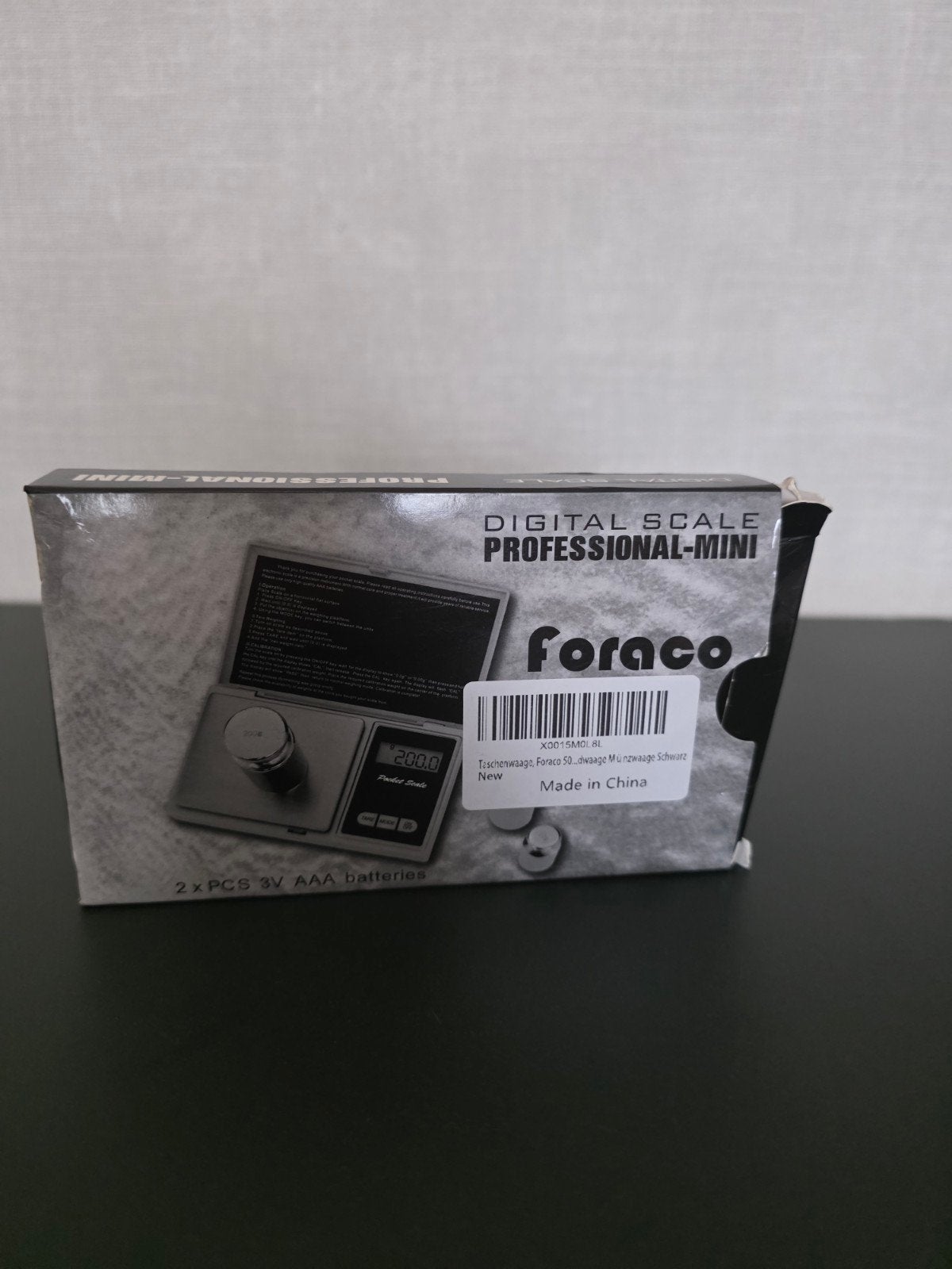 Foraco Professionele Digitale Mini Weegschaal, Doe-het-zelf en Verbouw, Weegschalen, Ophalen of Verzenden, Nieuw