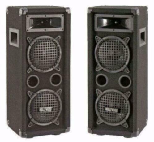 3 weg speakers 4 x 16,5 cm 300 Watt 64D
