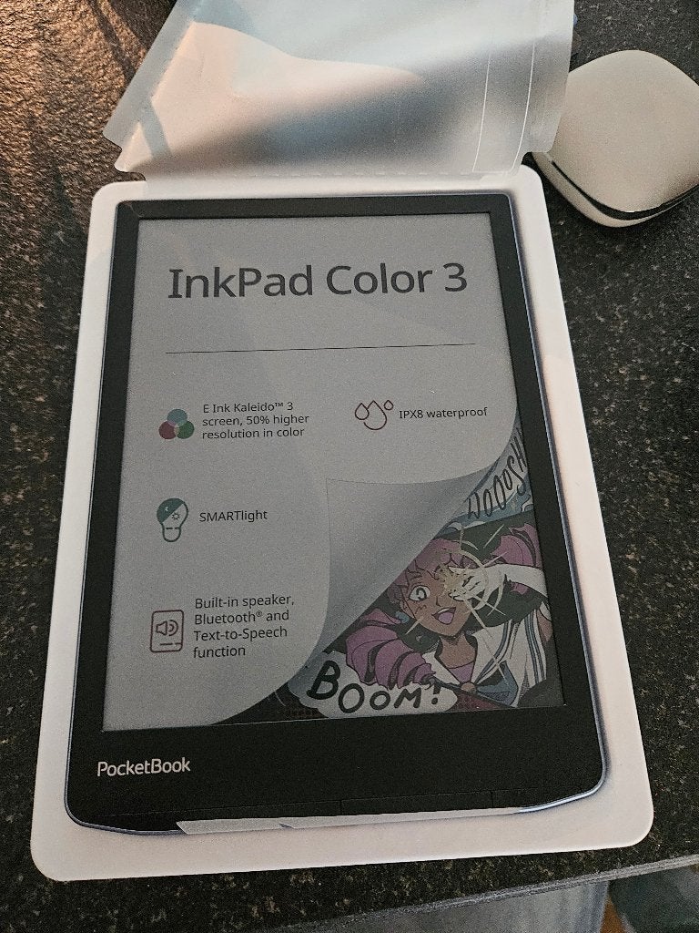E Reader Inkpad Color 3, Bluetooth, 8 inch, Ophalen of Verzenden, Zo goed als nieuw