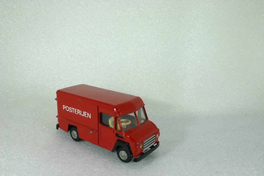 Lion-Car  Commer '65  Bestelwagen Posterijen + Doos, Hobby en Vrije tijd, Verzenden, Zo goed als nieuw, Auto, Overige merken