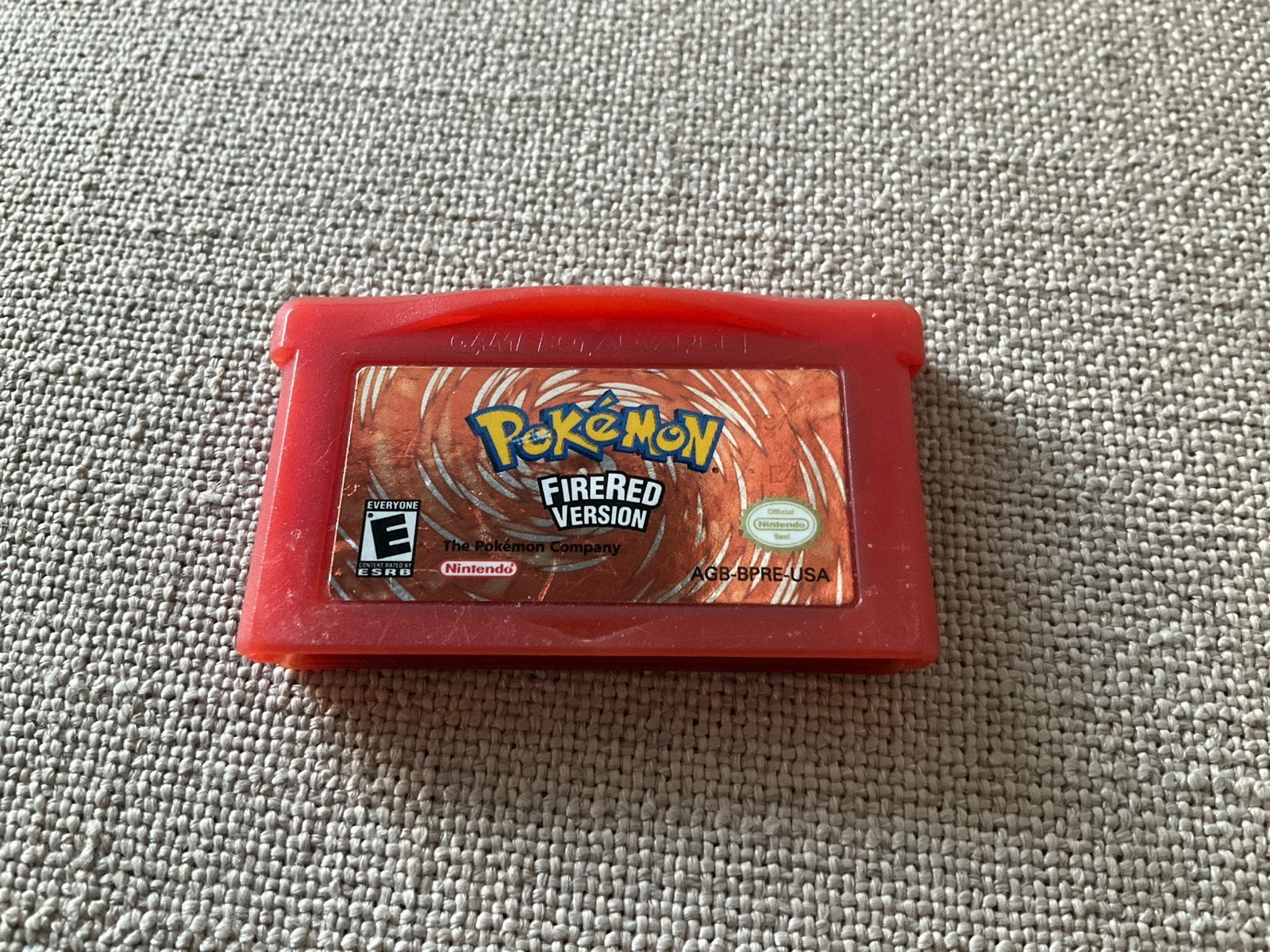 Pokémon FireRed Version Game Boy Advance (GBA) - Gebruikt, Ophalen, Gebruikt, 1 speler, Role Playing Game (Rpg)