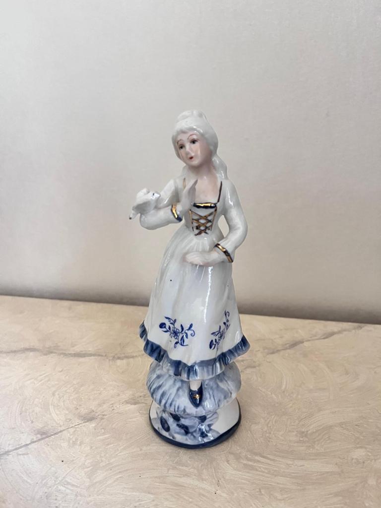 Vintage porseleinen dame, Ophalen of Verzenden
