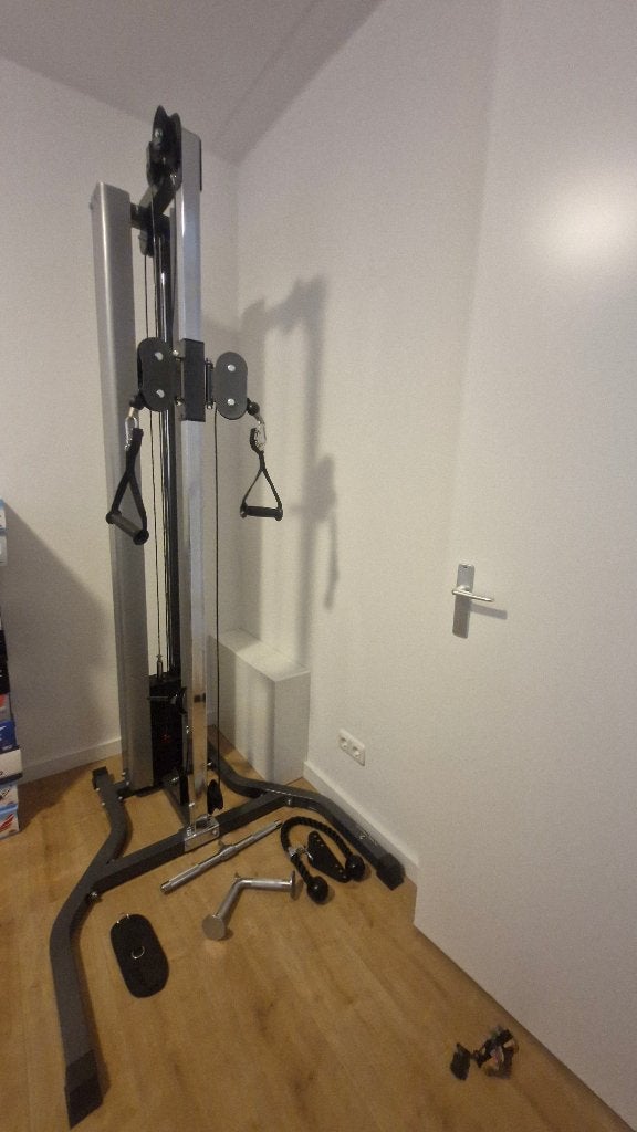 Dual Adjustable High/Low Pulley – Professionele, Ophalen, Zo goed als nieuw, Benen, Overige typen